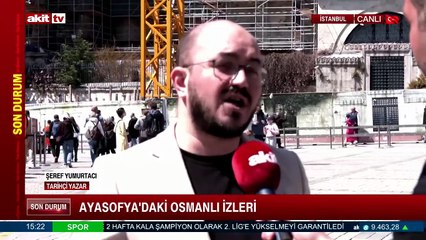 Ayasofya’nın ana kubbesinde büyük restorasyon