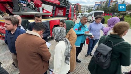 Samsun’da huzurevinde yangın; 85 kişi tahliye edildi