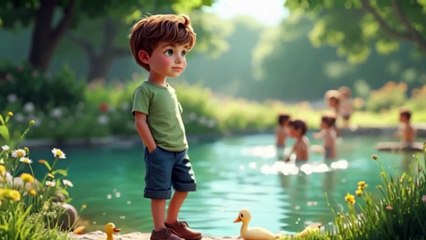 The Boy and the Quacking Bond – A Tale of Friendship and Feathers