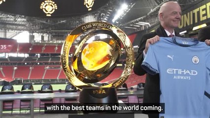 Infantino hails 'soccer city' Atlanta ahead of the 2025 Club World Cup