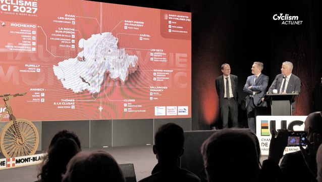 Cyclisme - UCI Cycling Worlds Haute-Savoie Mont-Blanc 2027 - La présentation des Super Mondiaux UCI 2027, comme si vous y étiez !