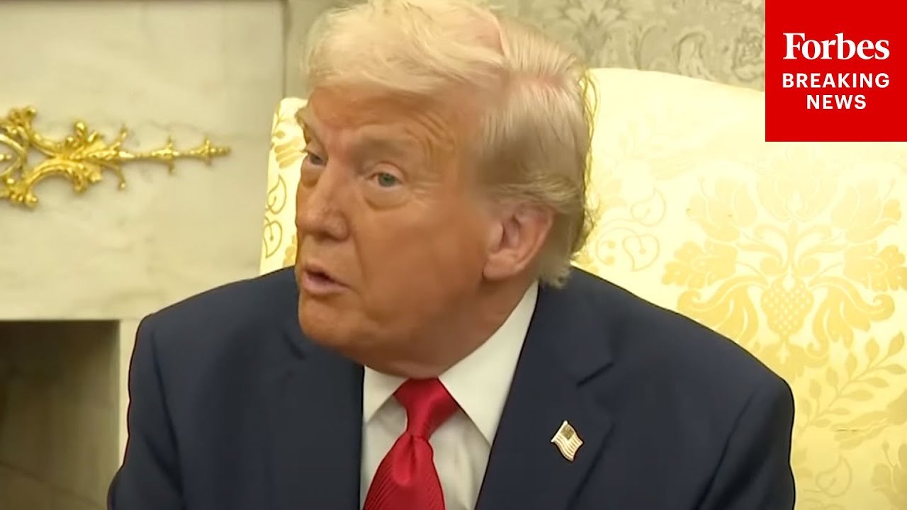 President Trump Touts Military Recruiting Numbers During Oval Office Meeting Wtih El Salvador's President