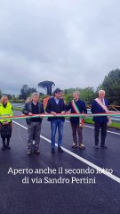 Lucca - Inaugurato anche il secondo lotto della nuova via Sandro Pertini  (15.04.25)