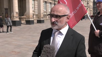 WATCH: Unite boss Onay Kasab blasts Birmingham Council over 'completely wrong' pay offer