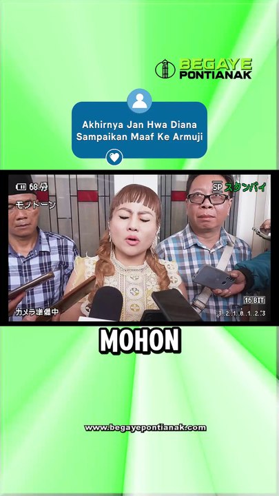 Jan Hwa Diana Pengusaha Surabaya Akhirnya Minta Maaf Ke Wakil Walikota Surabaya Armuji