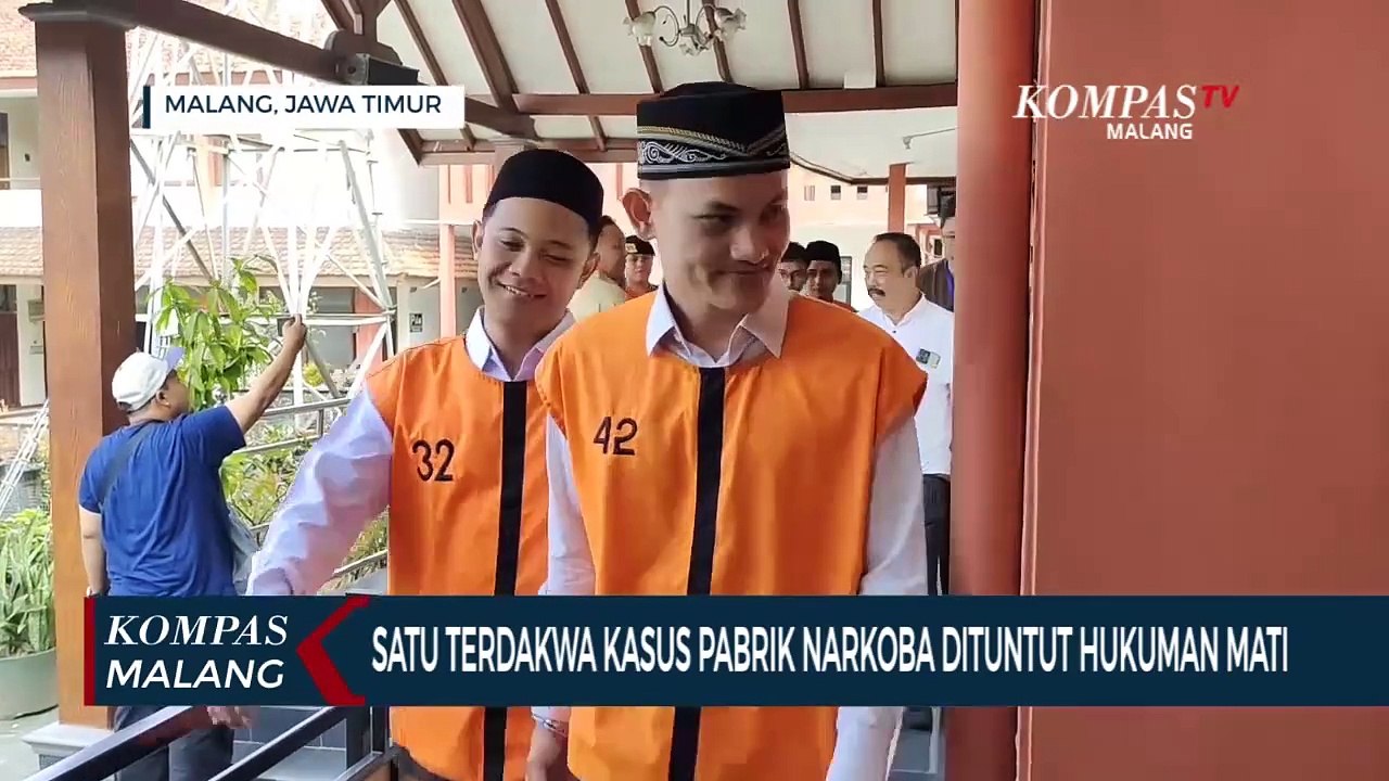Satu Terdakwa Kasus Pabrik Narkoba Dituntut Hukuman Mati
