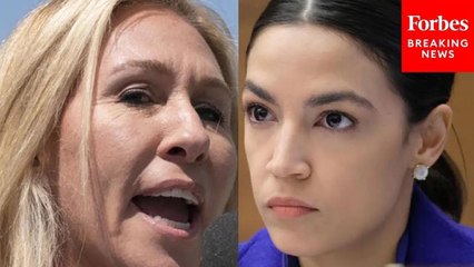 'We Saw Marjorie Taylor Greene Buy That Dip': AOC Rips Trump, GOP At 'Fighting Oligarchy' ID Event