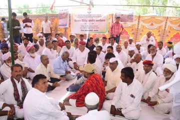 पुनर्गठन के प्रस्ताव के बाद कांग्रेस का प्रदर्शन, राहत नहीं मिली तो कांग्रेस करेगी बड़ा आंदोलन