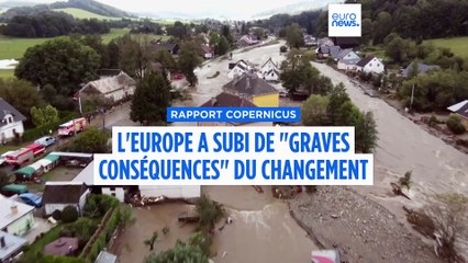 L'Europe subit déjà les "graves conséquences" du changement climatique, selon Copernicus
