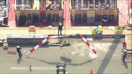 Rescatan los rotores del helicóptero estrellado en Nueva York