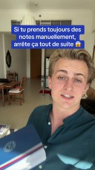 Si tu prends toujours des notes manuellement, arrête ça tout de suite 😱🚀