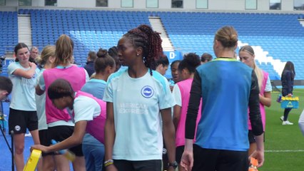 Brighton Women's team host open training as Dario Vidošić aims for top five finish
