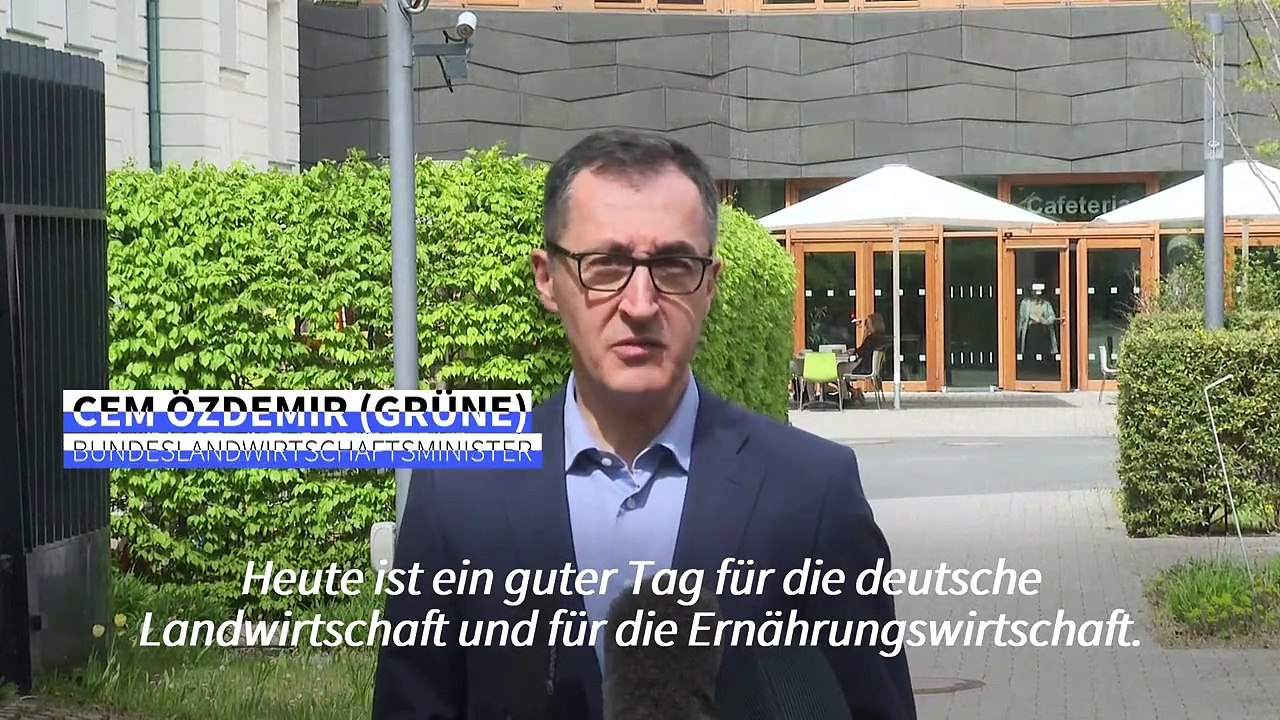 Özdemir: Deutschland frei von Maul- und Klauenseuche