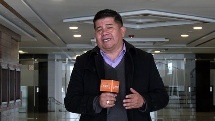 El diputado evita Héctor Arce apareció encapuchado en la asamblea legislativa