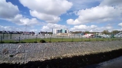 The Fort George site in Derry on April 15, 2025