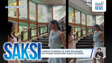 Ex-housemates Charlie Fleming at Kira Balinger, ibinahagi ang mga plano ngayong nasa outside world na | Saksi