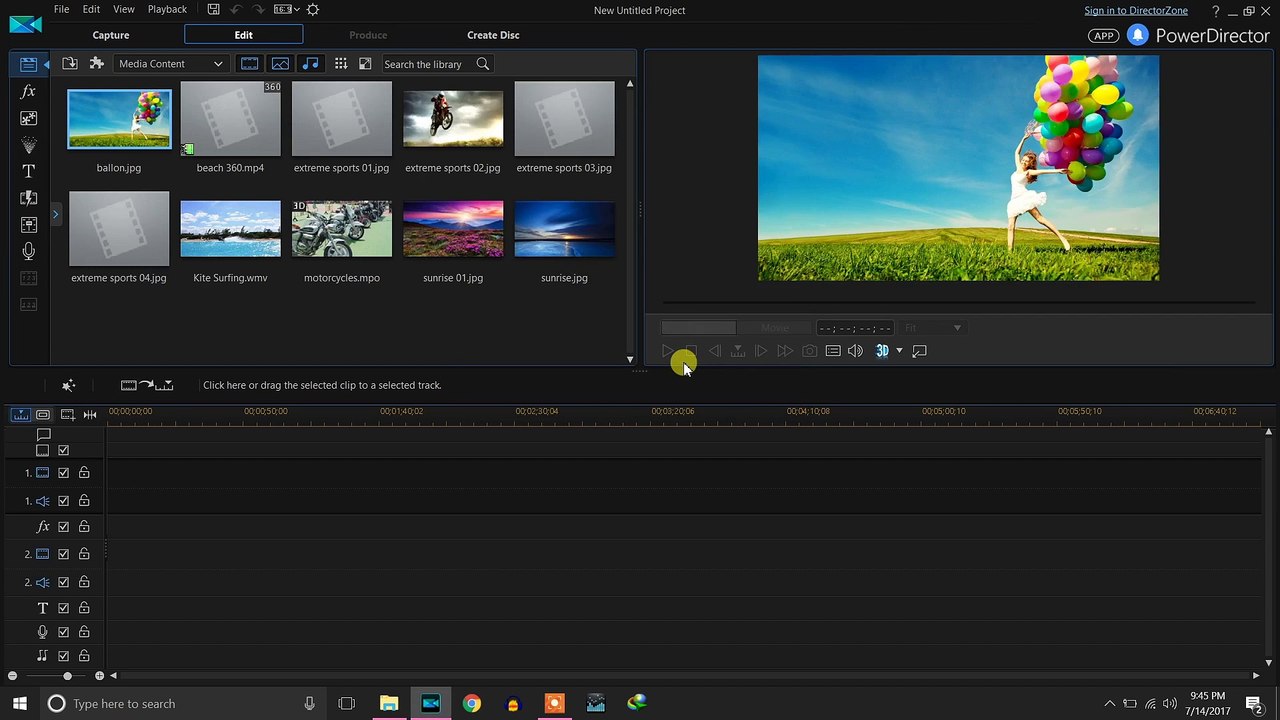 Video Editing Tutorial Cyberlink Power Director Part-1 free in Hindi