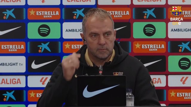 RUEDA de PRENSA COMPLETA de HANSI FLICK previa al FC BARCELONA vs CELTA de VIGO