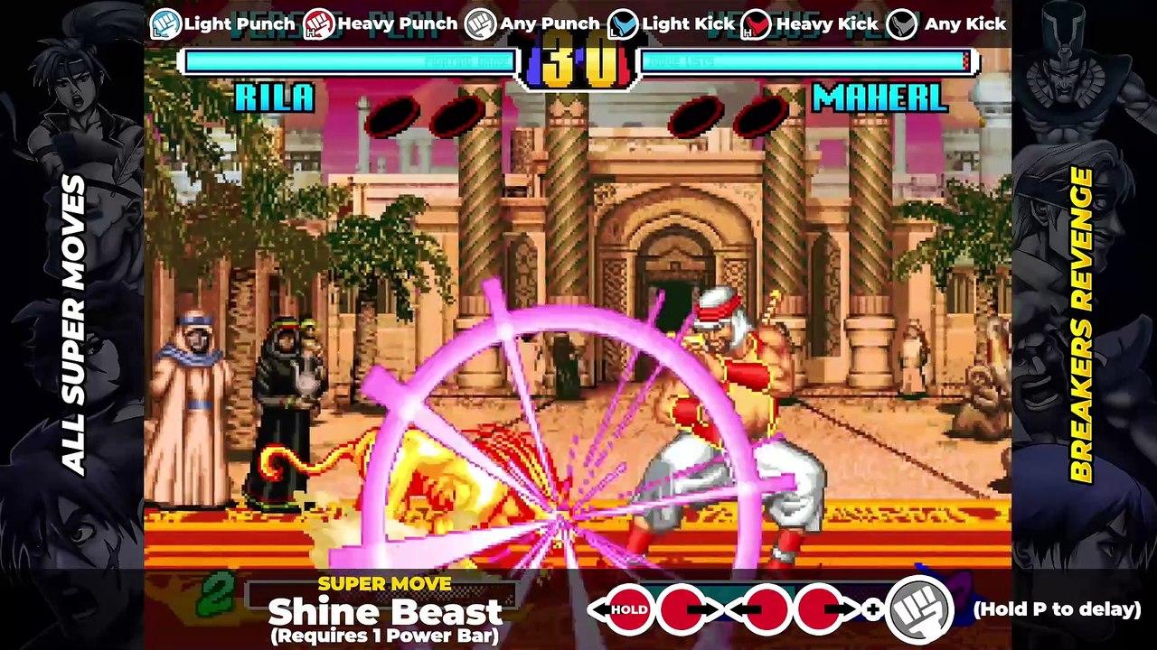 ALL SUPER MOVES TUTORIAL - Breakers Revenge