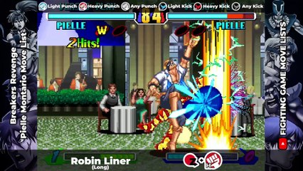 PIELLE MONTARIO MOVE LIST - Breakers Revenge