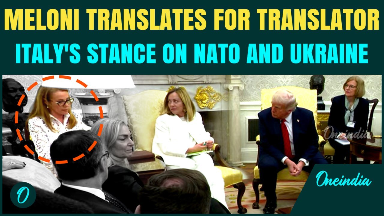 Trump-Meloni Lost In Translation On Cam: Most Awkward Moment When Trump Presses On NATO & Russia War