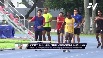 Atlit pecut antara terlibat boikot sesi latihan Robert Ballard