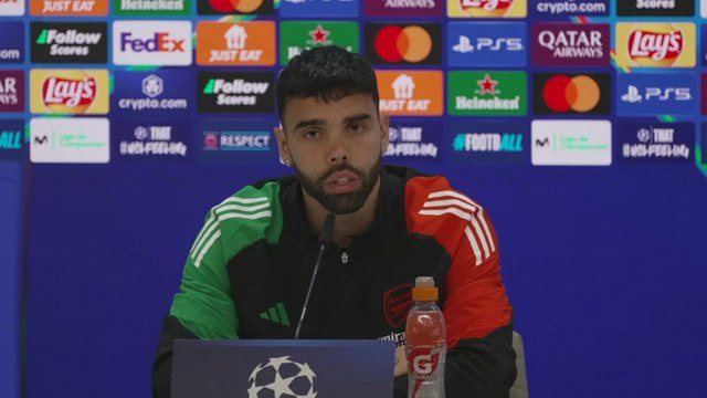 David Raya, rueda de prensa completa previa al Real Madrid vs Arsenal de Champions