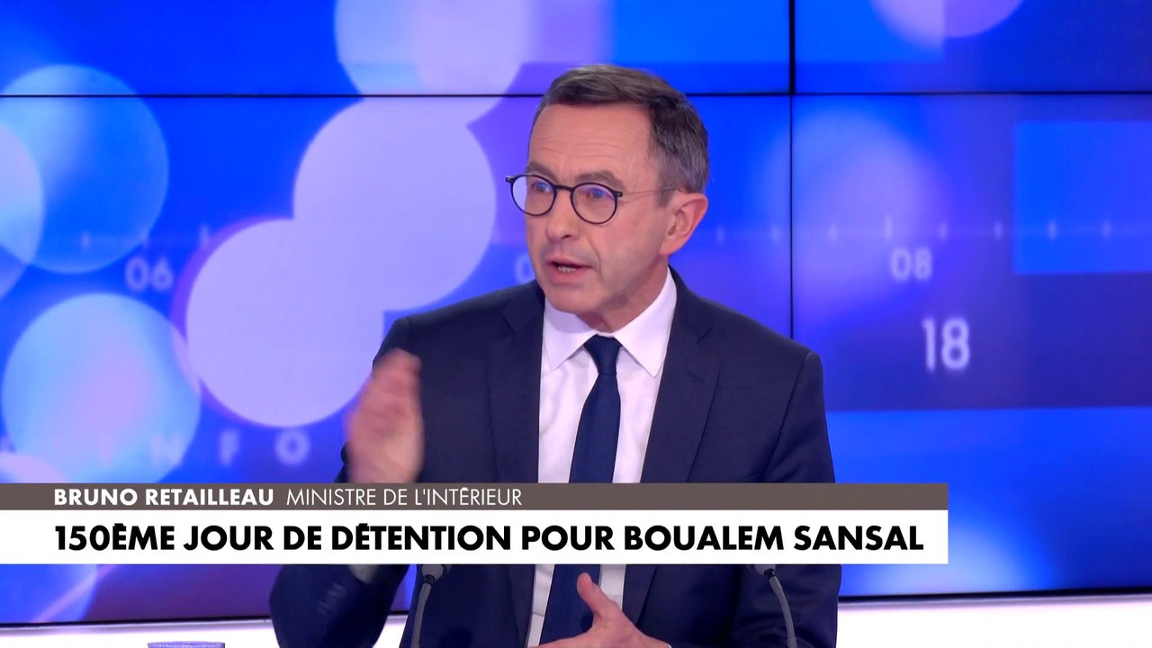 Bruno Retailleau : «La fermeté est en train d'arriver»