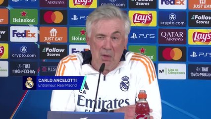 Real Madrid - Ancelotti ne croit pas que son avenir dépend du résultat contre Arsenal