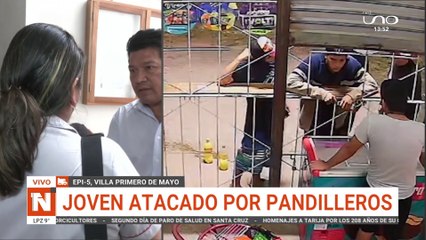 JOVEN ATACADO POR PANDILLEROS