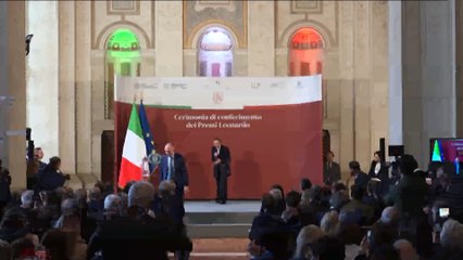 Roma - Il mio intervento per la Cerimonia di conferimento dei Premi Leonardo 2025 (15.04.25)