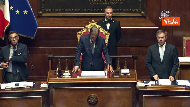 La Russa commemora in Aula l'ex Senatore di FI Giacomo Caliendo, recentemente scomparso