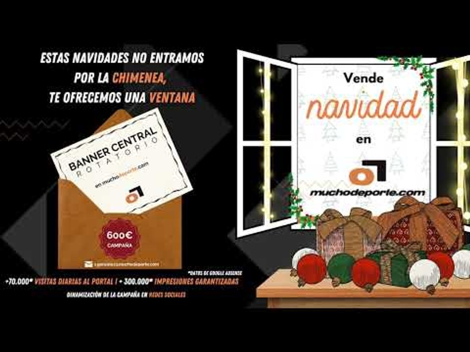 ¡Vende #Navidad en #Muchodeporte!