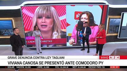 🔴 GRAVE DENUNCIA CONTRA LIZY TAGLIANI POR PARTE DE VIVIANA CANOSA