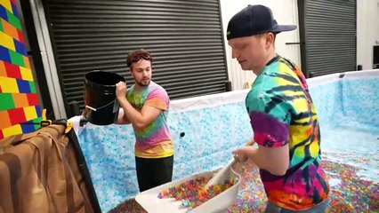 FILLING MY ENTIRE HOUSE WITH ORBEEZ… (This Went HORRIBLY Wrong! 🌊)