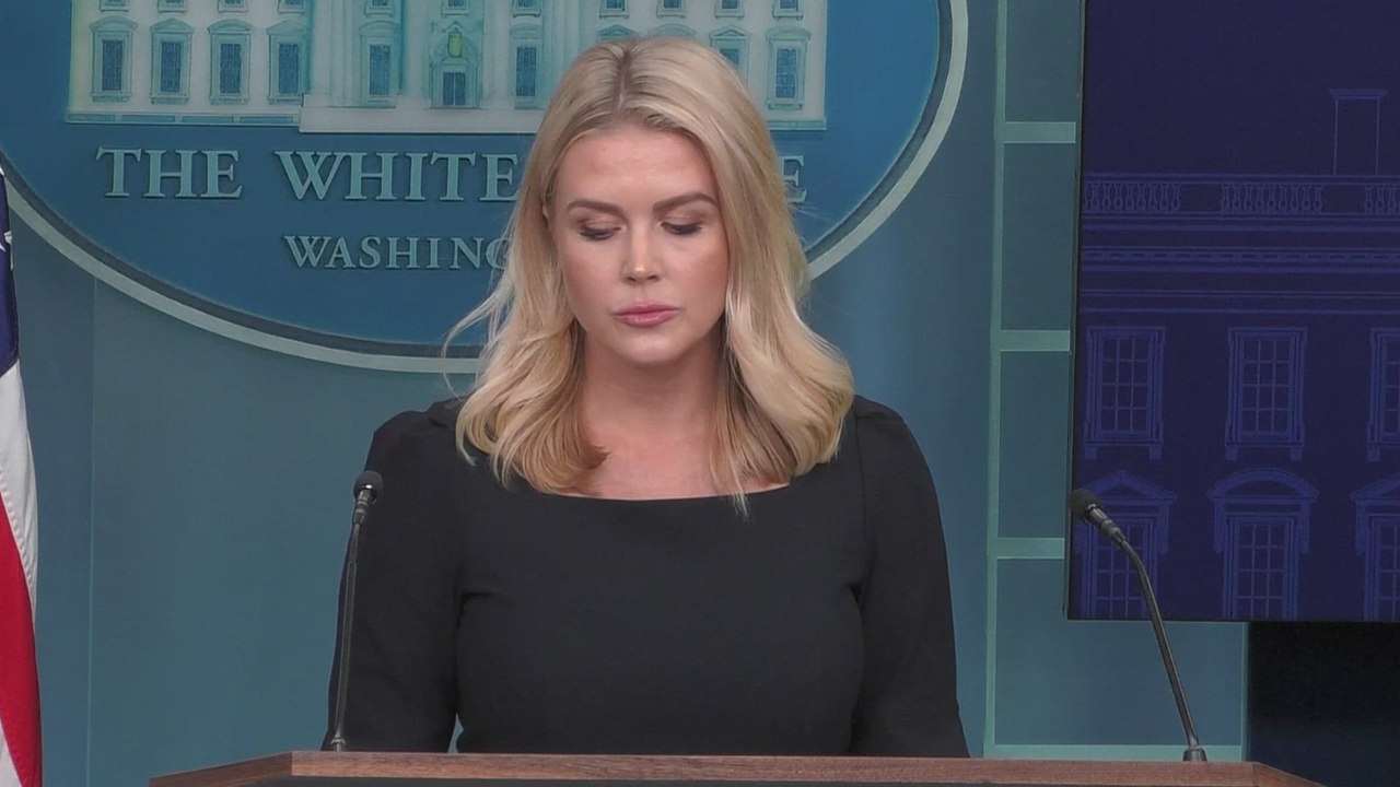 Karoline Leavitt alams Biden’s night speech, Calls It Out