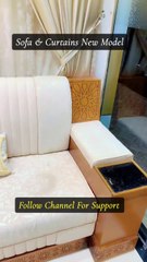 Interior Curtains And Sofa For Tv Lunch