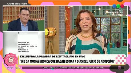 paulo kablan sobre la denuncia de viviana canosa contra lizy tagliani
