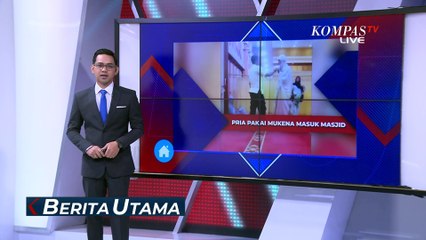 Mengaku Dengar Bisikan di Mimpi, Pria di Mataram Menyamar Pakai Mukena Masuk Masjid