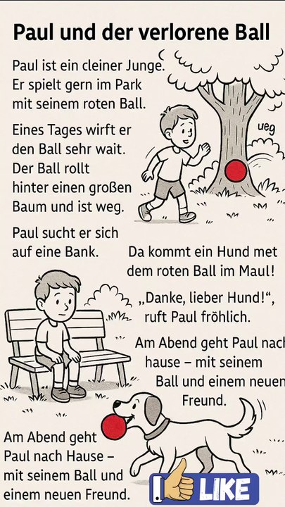 Paul und der verlorene Ball #ball #hund #dog