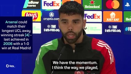 'We're here to create our own history' - Raya on Madrid clash