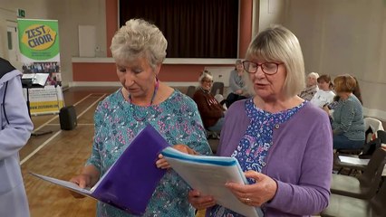 Community choir builds confidence for shy singers