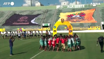 A Brasilia il primo campionato di calcio della comunita' indigena