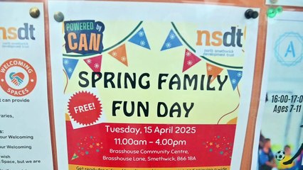 Brasshouse Community Centre in Smethwick hosts Easter fun for kids.