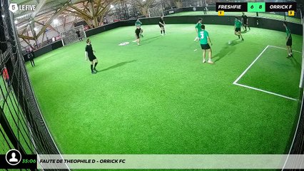 Faute de Theophile D - Orrick Fc