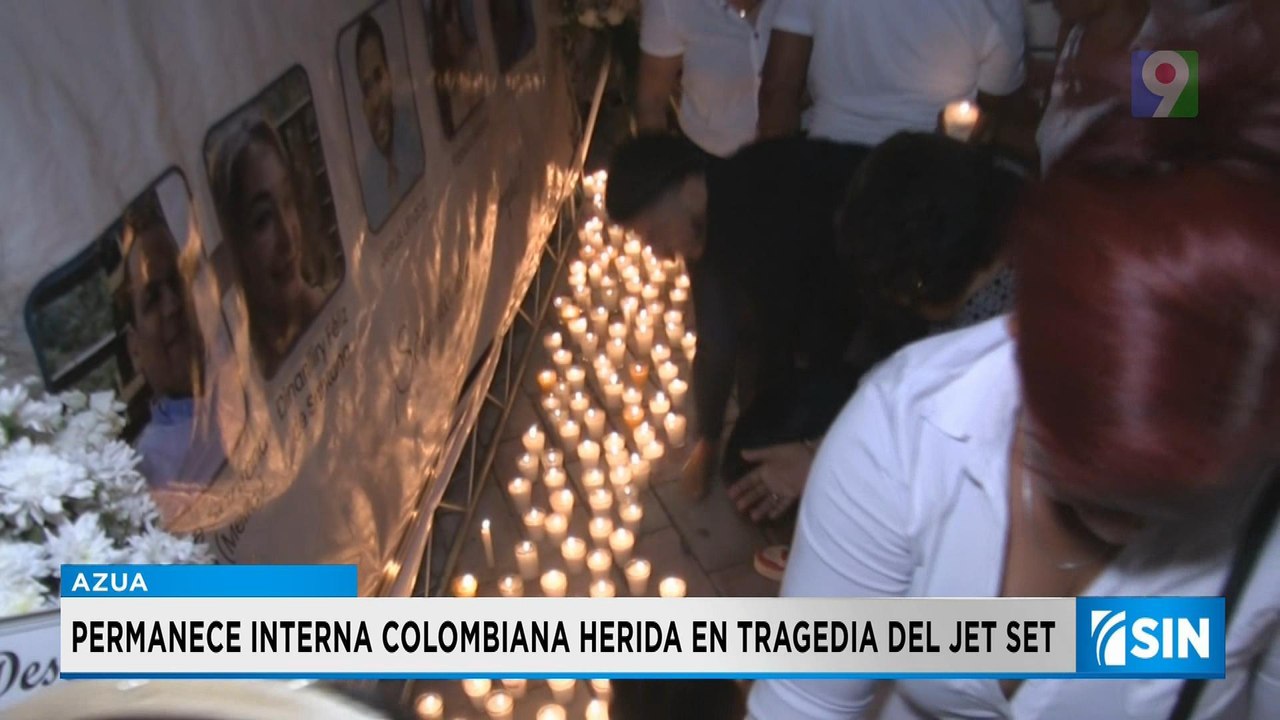 Mujer colombiana sigue ingresada al resultar herida en tragedia Jet Set | Primera Emisión SIN