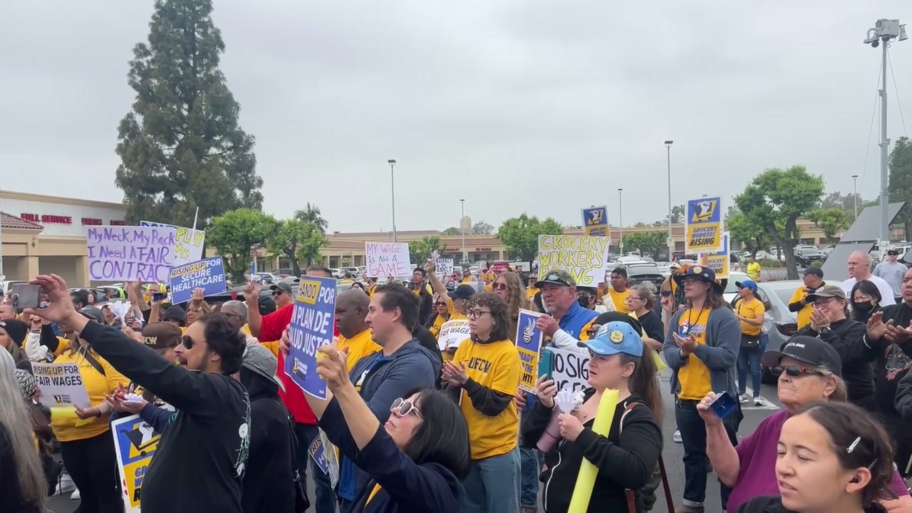 La Verne Grocery Workers' March