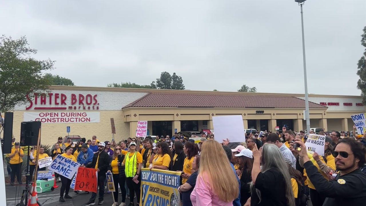 La Verne Grocery Workers' March