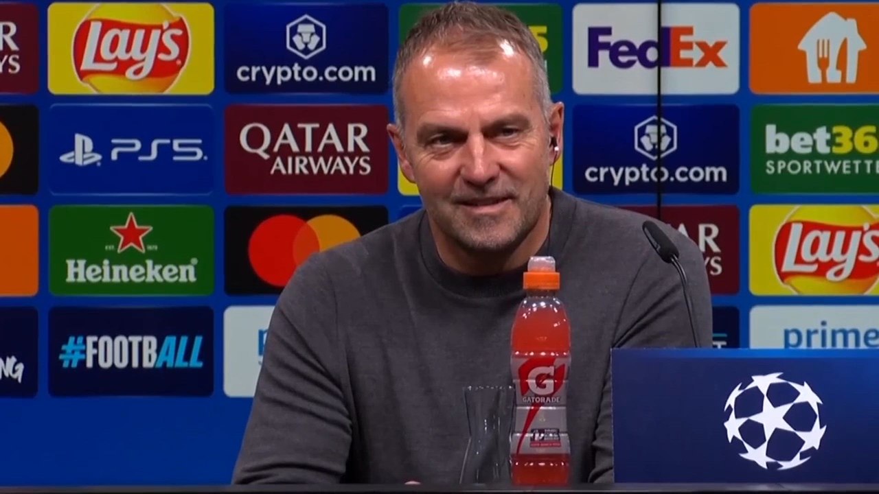 Hansi Flick, rueda de prensa Dortmund - FC Barcelona