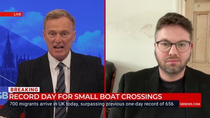 WATCH: Martin Daubney BLASTS 'another day in clown world' as migrant crisis hits new record